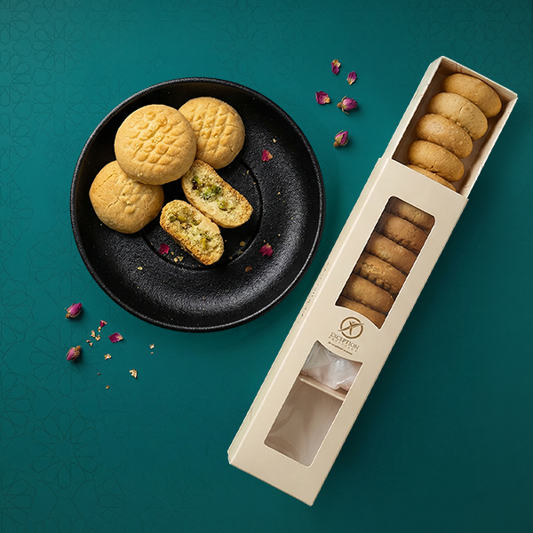 درج كعك فستق