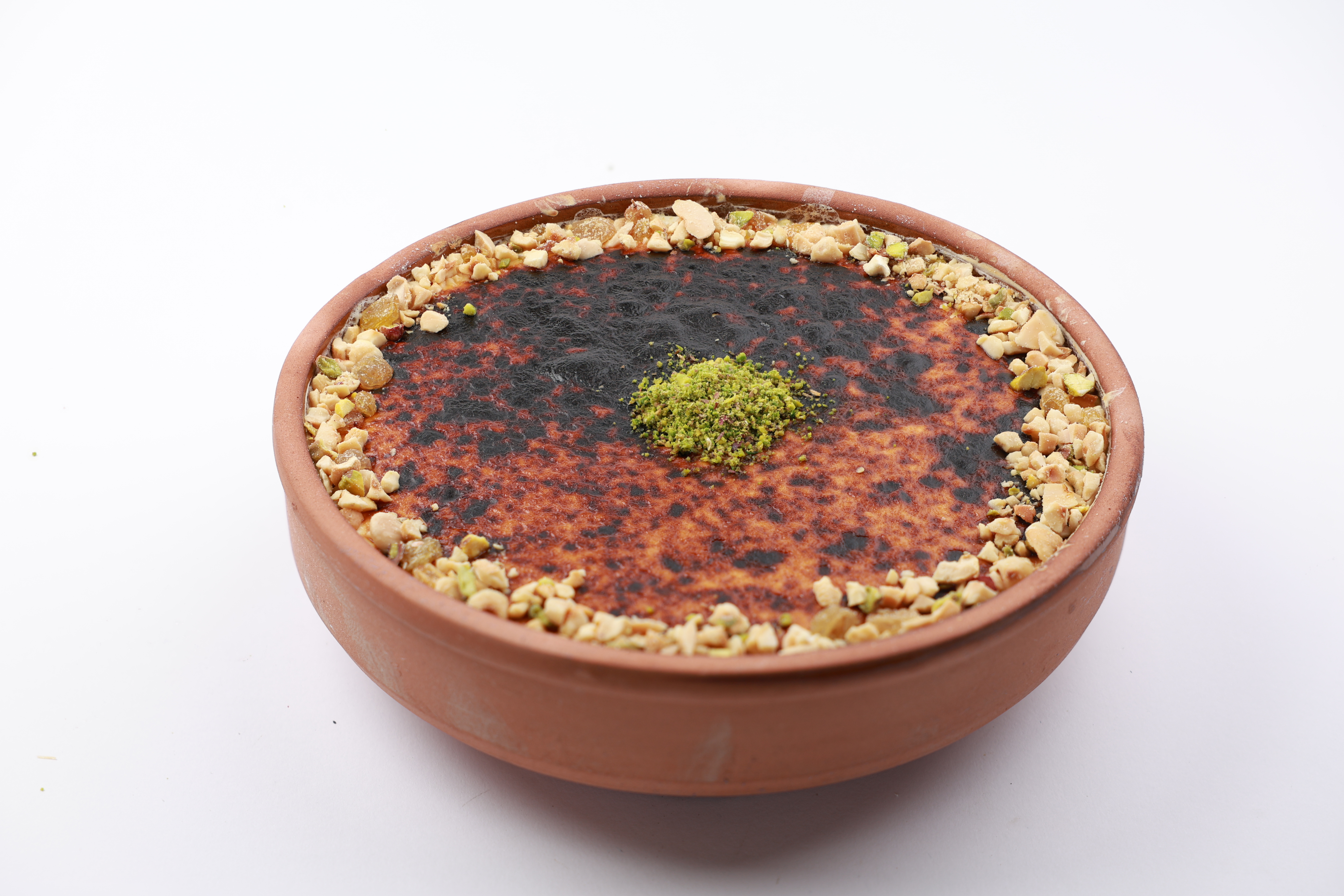 طاجن ام علي بالتشيز كيك كبير